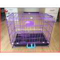 Two Door Folding Steel Dog Cages,Dog Crate,Dog Kennel With Plastic Tray